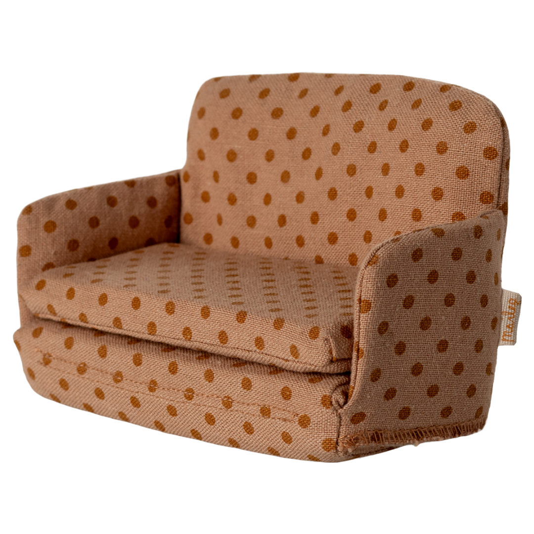 Maileg Miniature Mouse Sofa Bed – Dots