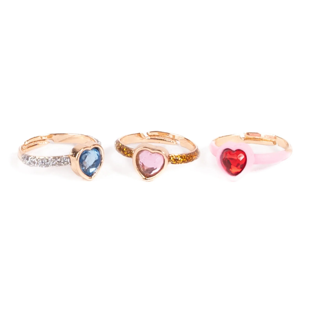 Great Pretenders Hearts of Love Ring Set (3 Piece)