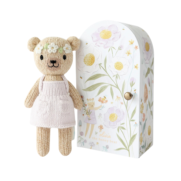 Cuddle + Kind Tiny Olivia the Honey Bear
