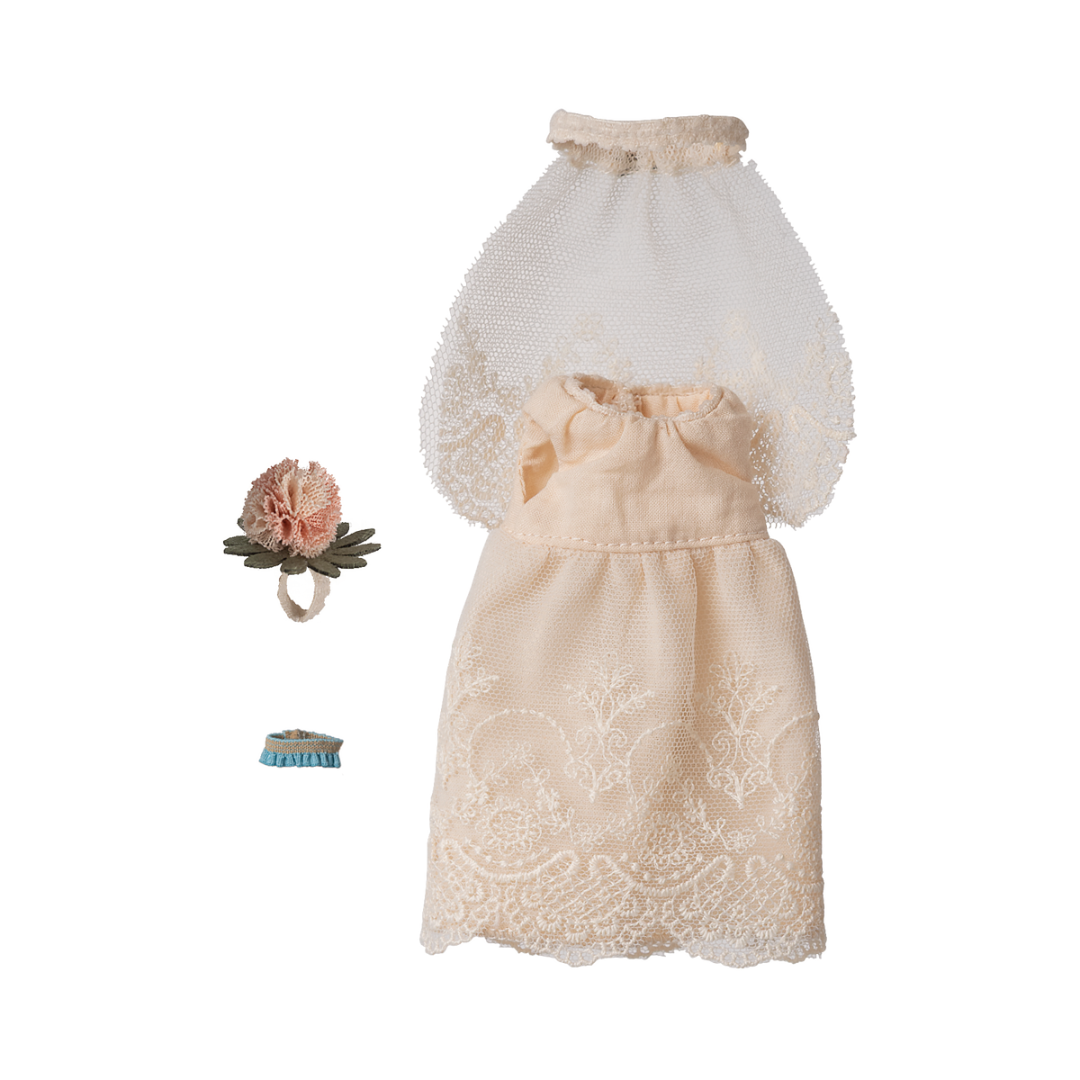 Maileg Mouse Wedding Dress – Mum Mouse
