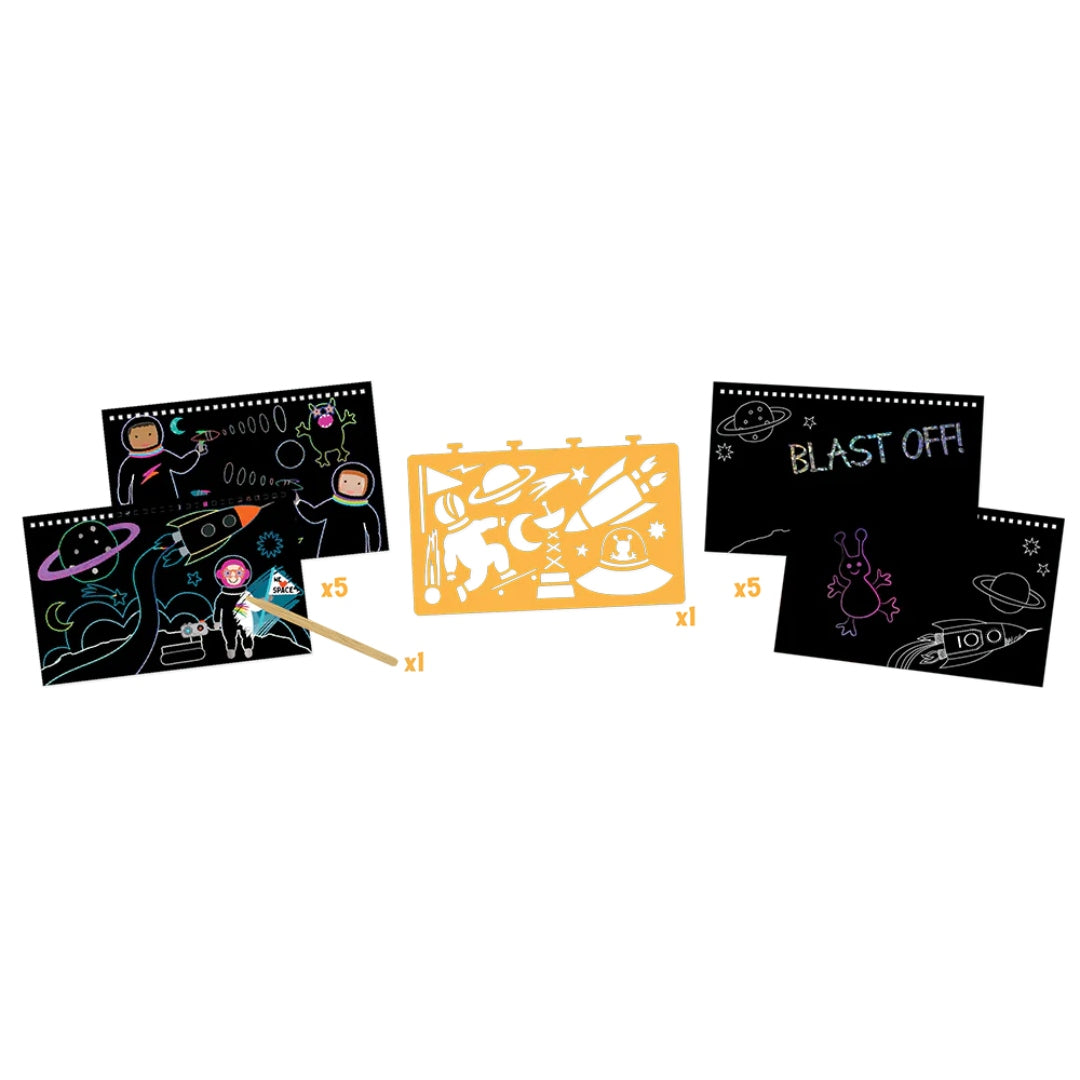 Floss &amp; Rock Scratch and Play – Space