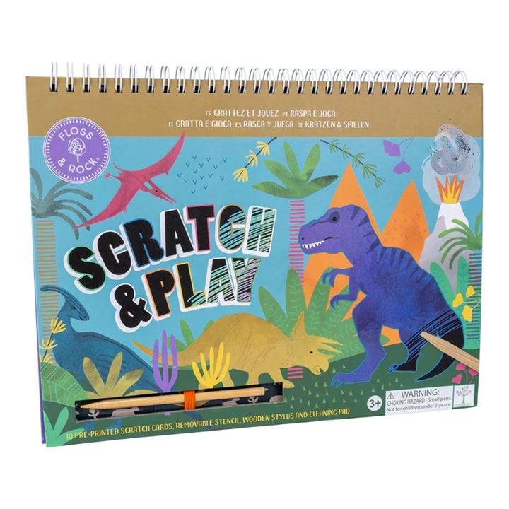 Floss &amp; Rock Scratch and Play – Dinosaur