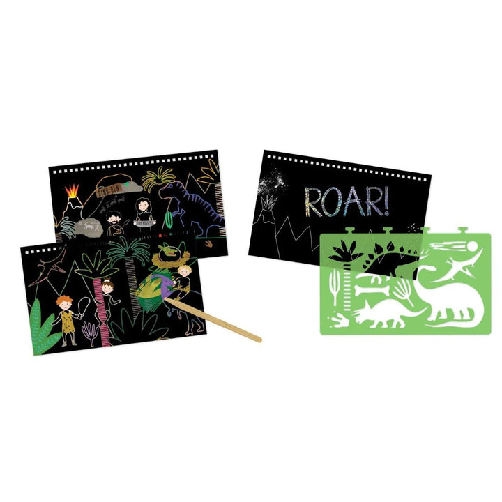 Floss &amp; Rock Scratch and Play – Dinosaur