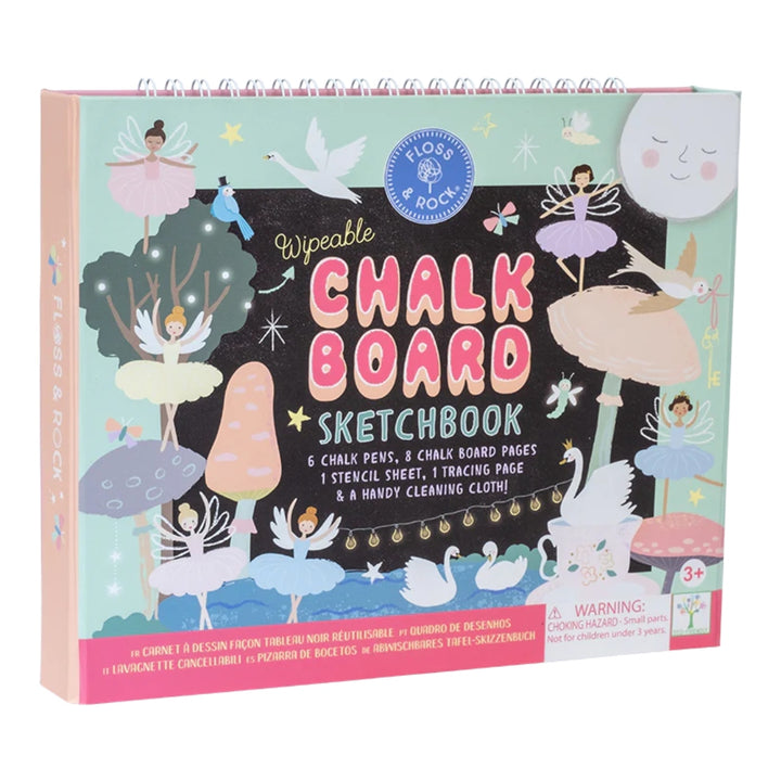 Floss &amp; Rock Chalkboard Sketchbook – Enchanted