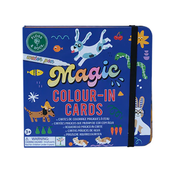 Floss & Rock Magic Colour Changing Water Cards – Pets