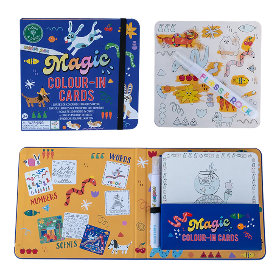 Floss &amp; Rock Magic Colour Changing Water Cards – Pets