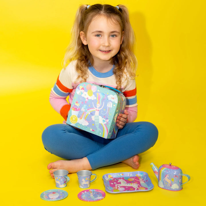 Floss &amp; Rock Tin Tea Set – Fantasy (7 Piece)