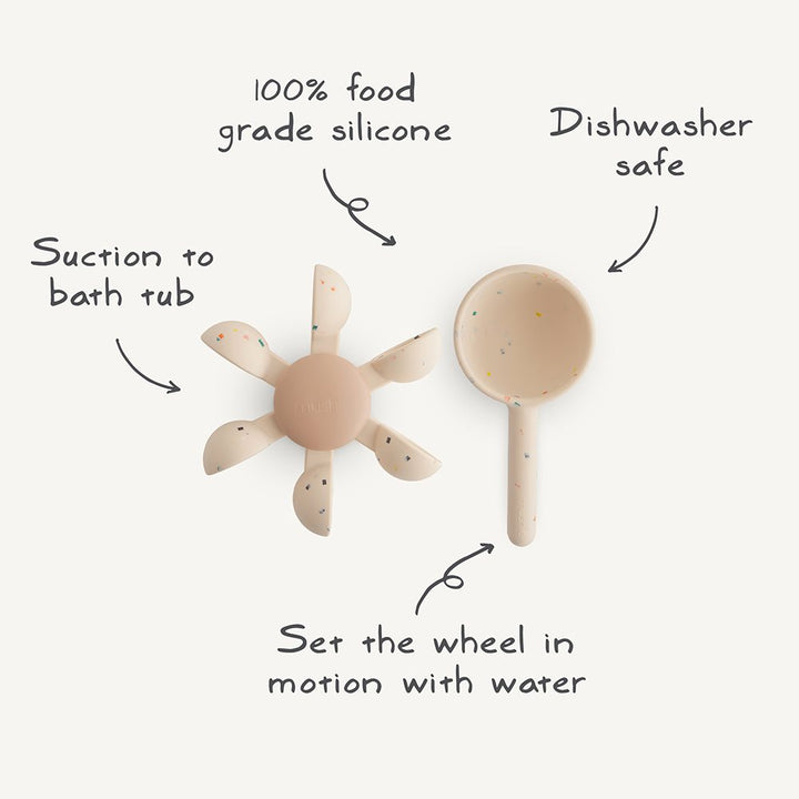 Mushie Water Wheel Bath Toy