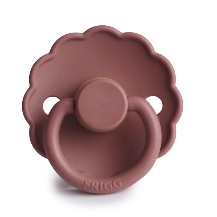 FRIGG Daisy Round Latex Pacifier – Woodchuck