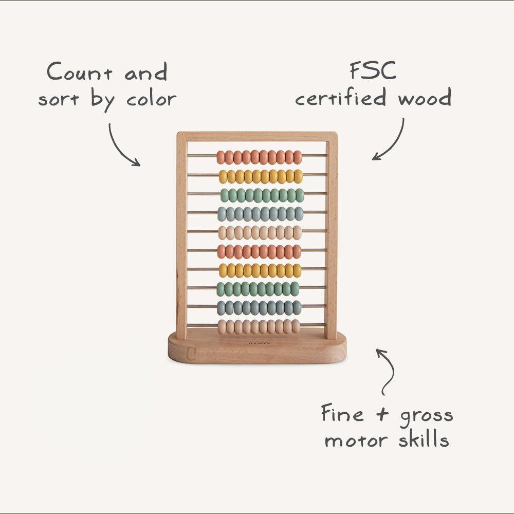 Mushie Wooden Abacus