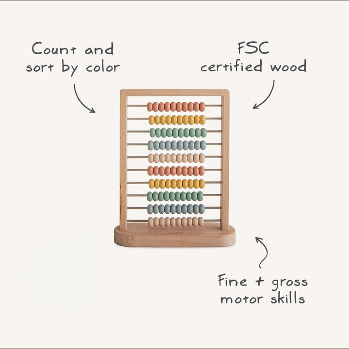 Mushie Wooden Abacus