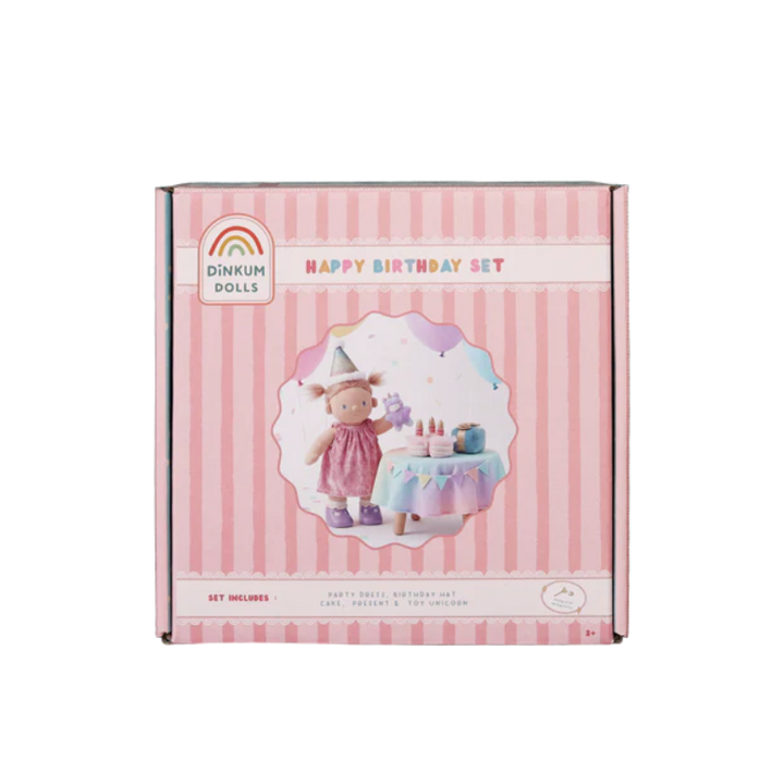 Olli Ella Dinkum Doll Happy Birthday Set (Limited Edition)