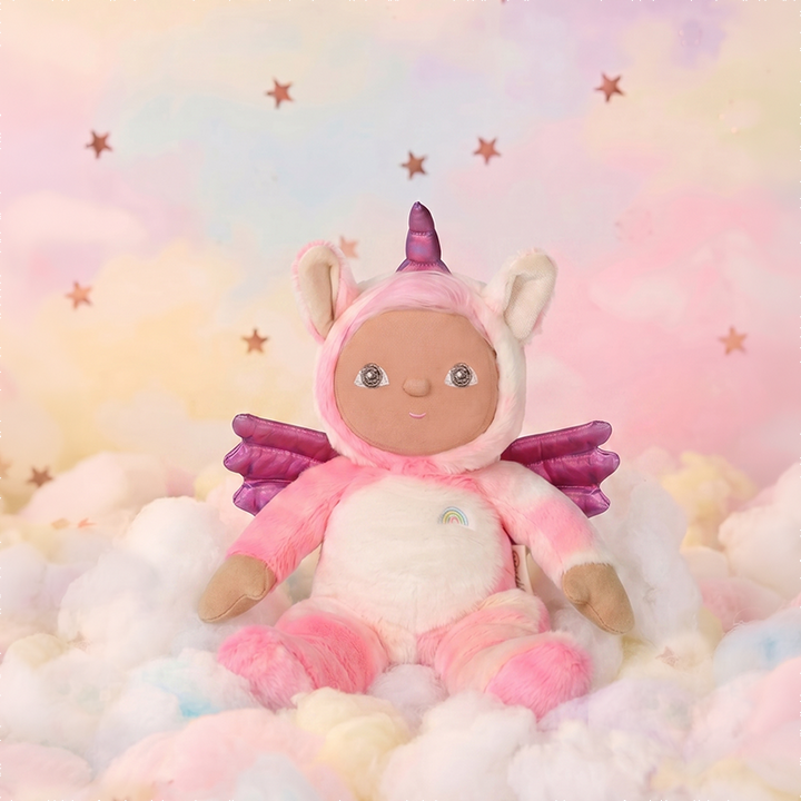 Olli Ella Rainbow Realm Dinky Dinkum Doll – Yuna Unicorn (Limited Edition)