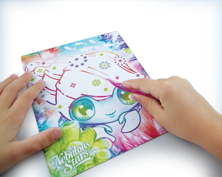 Nebulous Stars Glitter &amp; Foil Art – Marinia