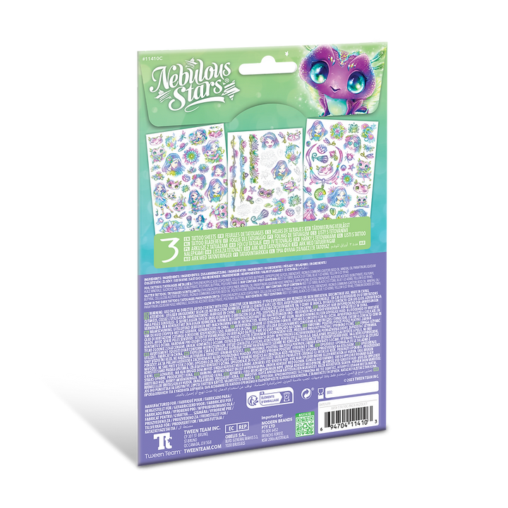 Nebulous Stars Temporary Tattoos – Nenuphia