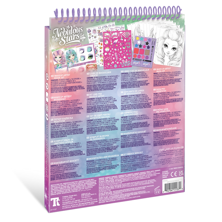 Nebulous Stars Makeup Artist Book – Cristalia