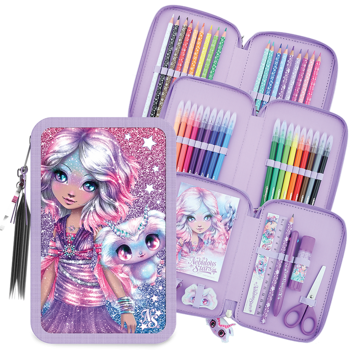 Nebulous Stars 3-Tier Pencil Case – Estrelia