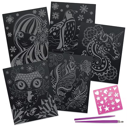 Nebulous Stars Scratch & Sketch – Isadora