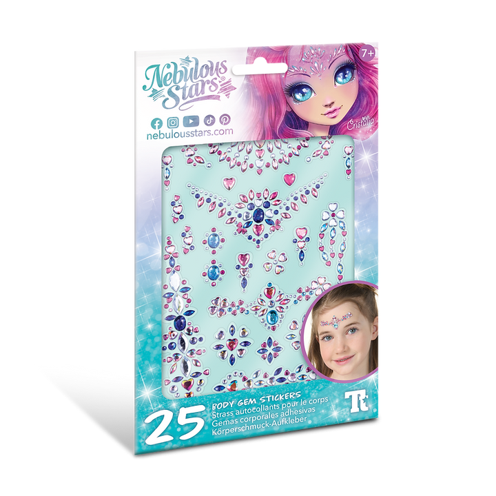Nebulous Stars Body Gem Stickers – Cristalia