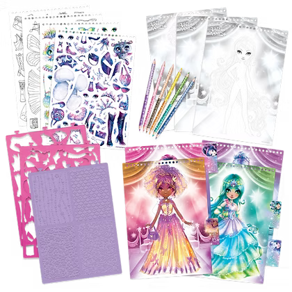 Nebulous Stars Fashion Creative Sketchbook – Astral Ball