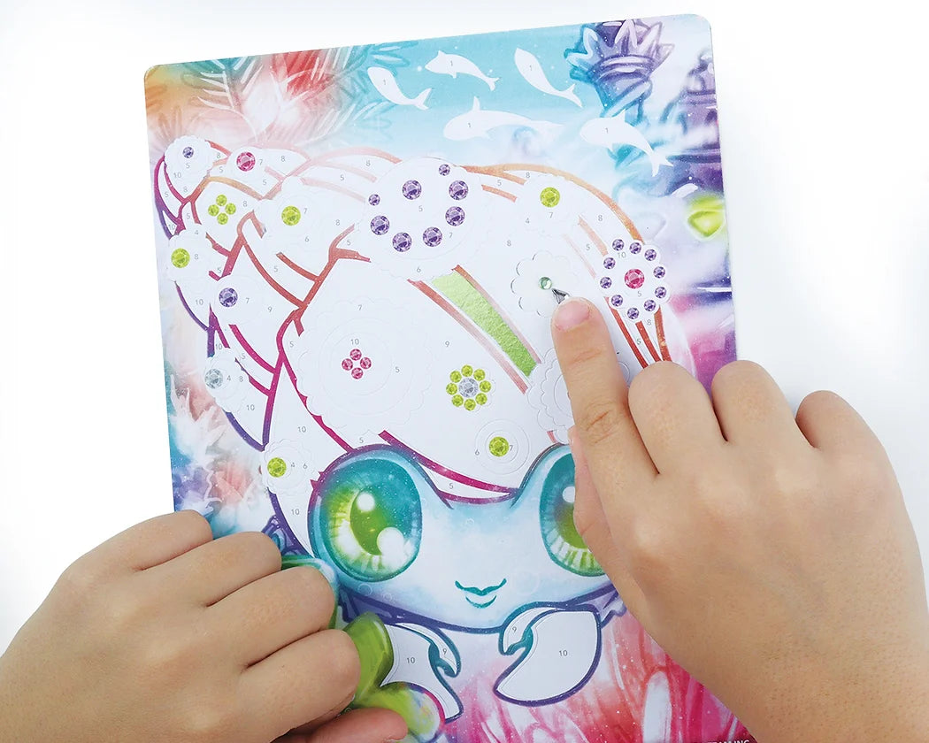 Nebulous Stars Glitter &amp; Foil Art – Marinia