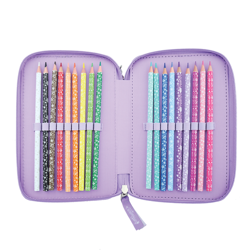 Nebulous Stars 3-Tier Pencil Case – Estrelia