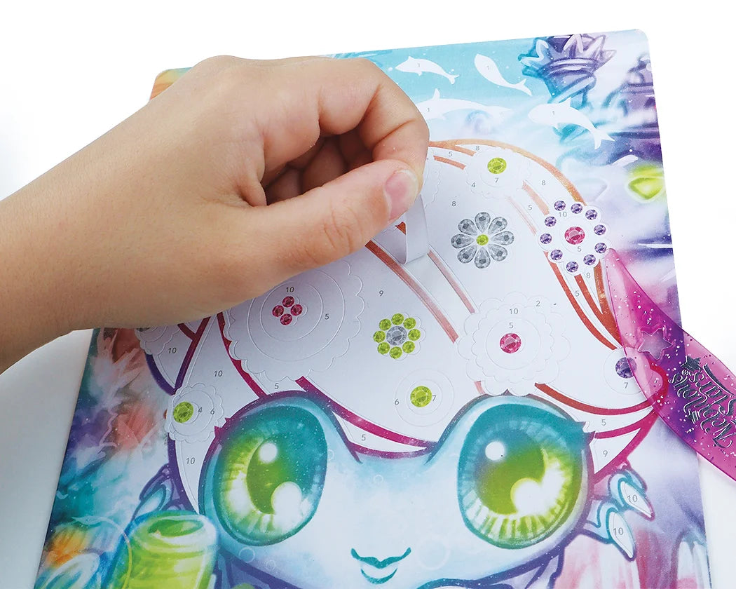 Nebulous Stars Glitter &amp; Foil Art – Marinia