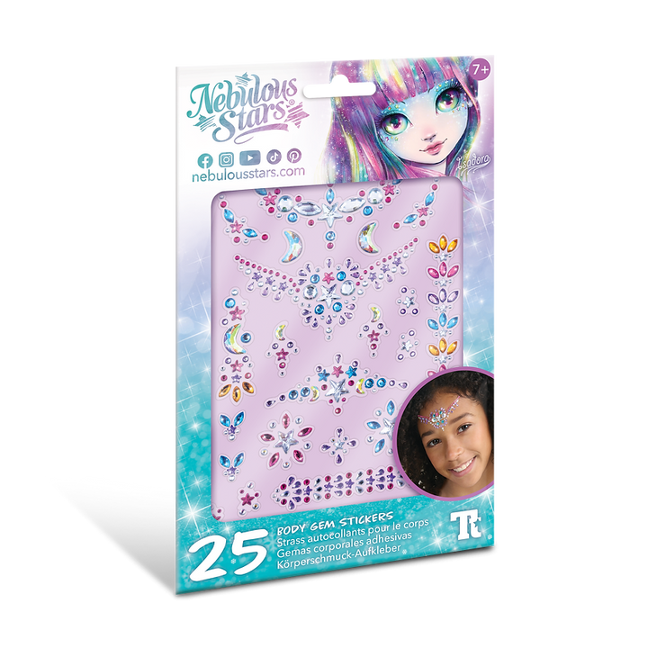 Nebulous Stars Body Gem Stickers – Isadora