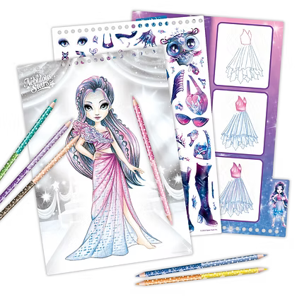 Nebulous Stars Fashion Creative Sketchbook – Astral Ball