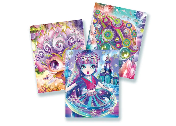 Nebulous Stars Glitter &amp; Foil Art – Marinia
