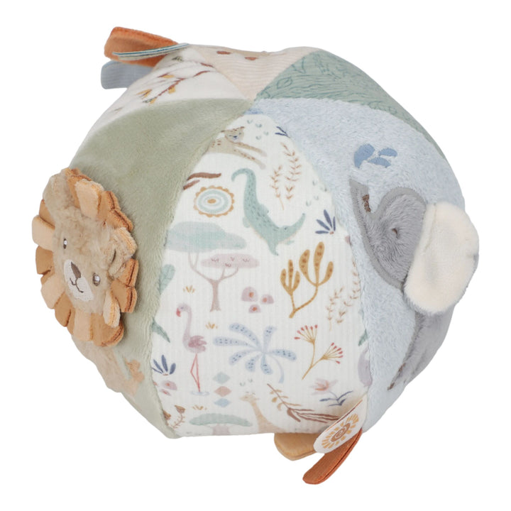 Little Dutch Soft Activity Ball – Safari Friends