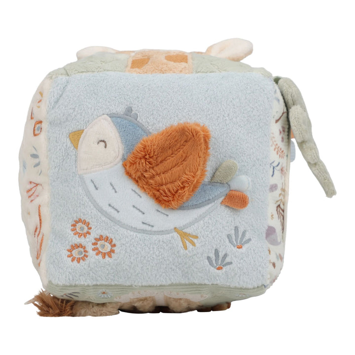 Little Dutch Soft Activity Cube – Safari Friends