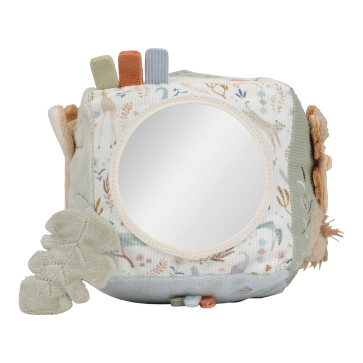 Little Dutch Soft Activity Cube – Safari Friends