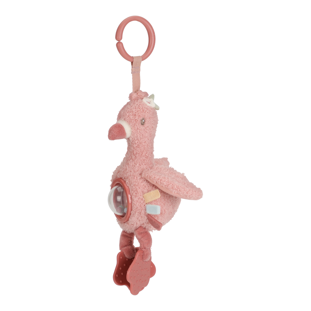 Little Dutch Safari Friends Activity Hanger – Flamingo