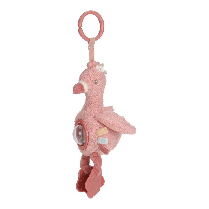 Little Dutch Safari Friends Activity Hanger – Flamingo