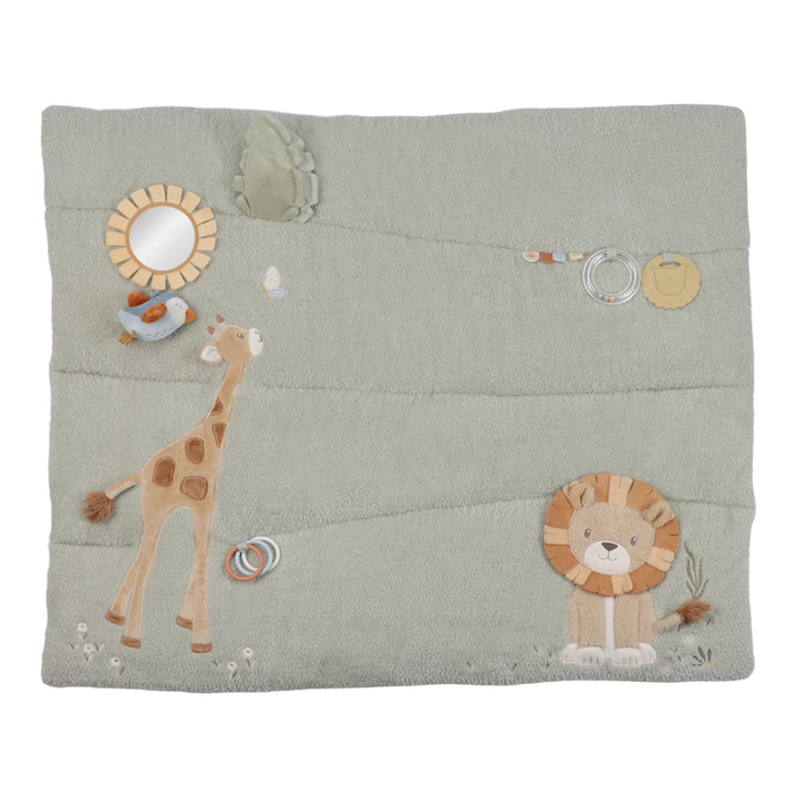 Little Dutch Soft Baby Playmat – Safari Friends