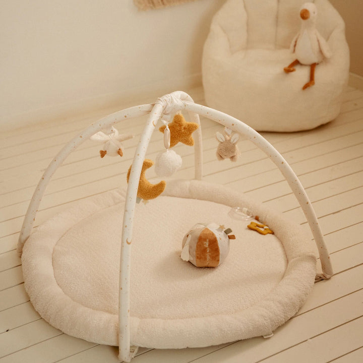 Little Dutch Soft Baby Activity Playmat with Arch – Newborn Naturals