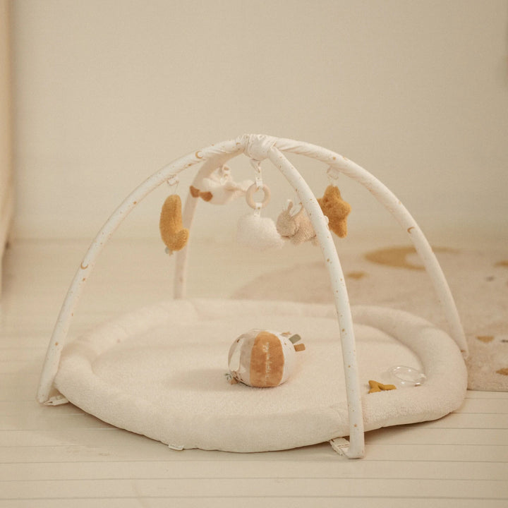 Little Dutch Soft Baby Activity Playmat with Arch – Newborn Naturals