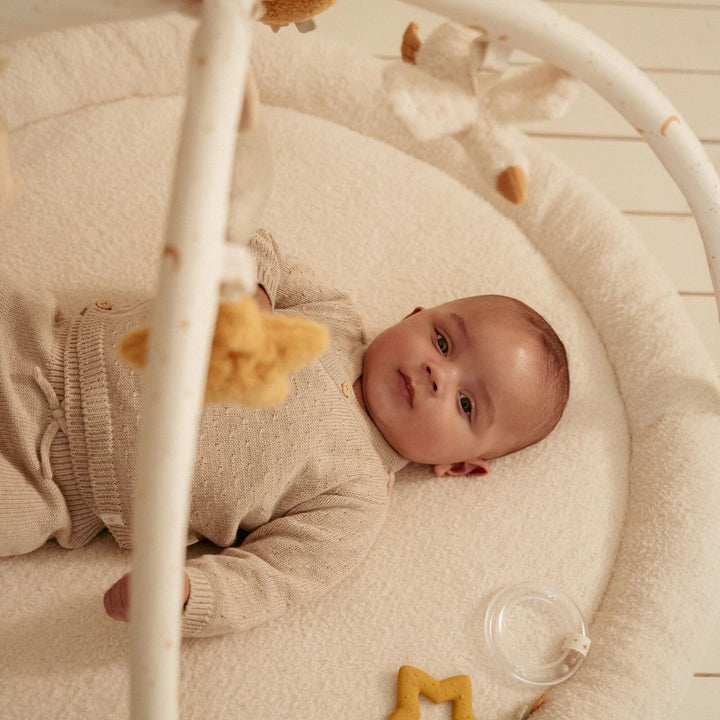 Little Dutch Soft Baby Activity Playmat with Arch – Newborn Naturals