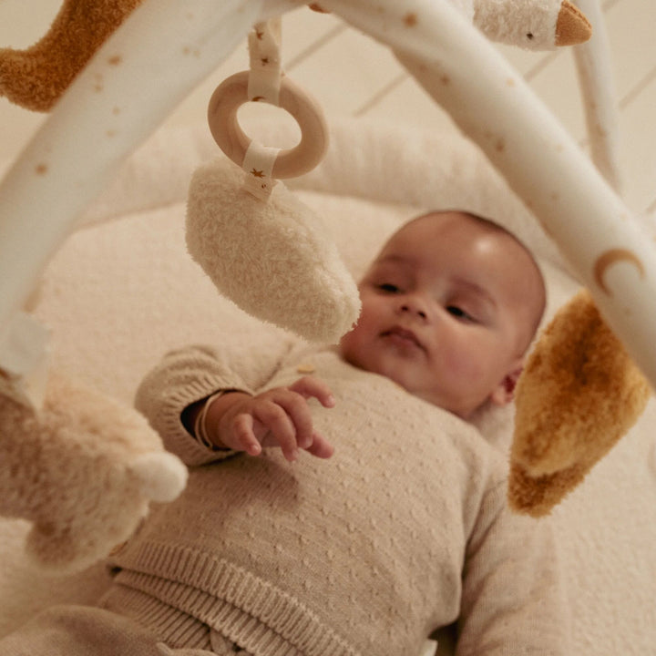 Little Dutch Soft Baby Activity Playmat with Arch – Newborn Naturals