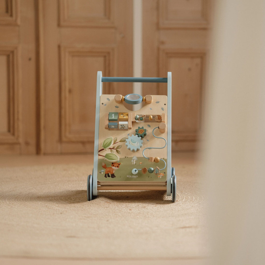 Little Dutch Multi-Activity Baby Walker – Forest Friends