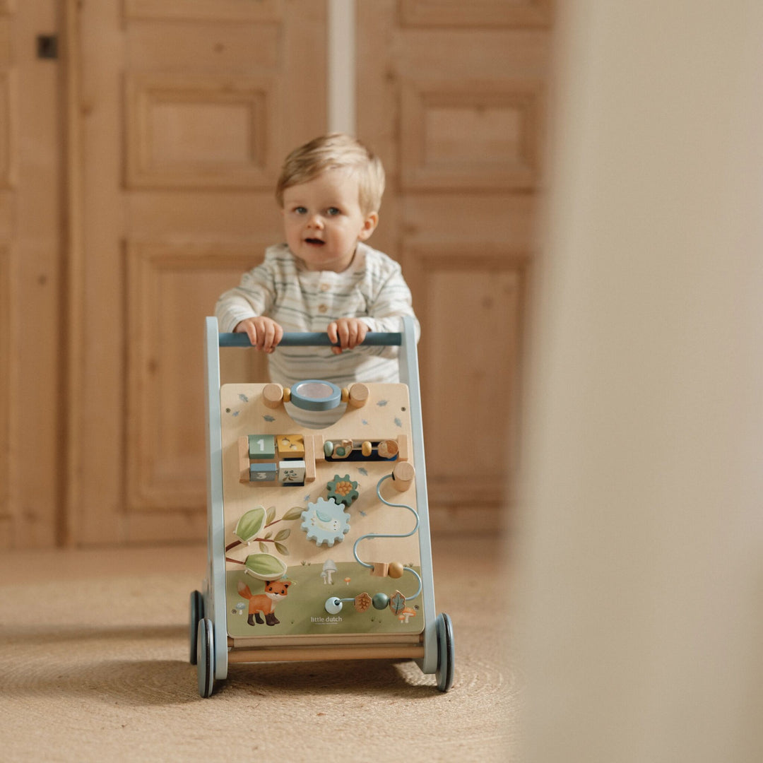 Little Dutch Multi-Activity Baby Walker – Forest Friends