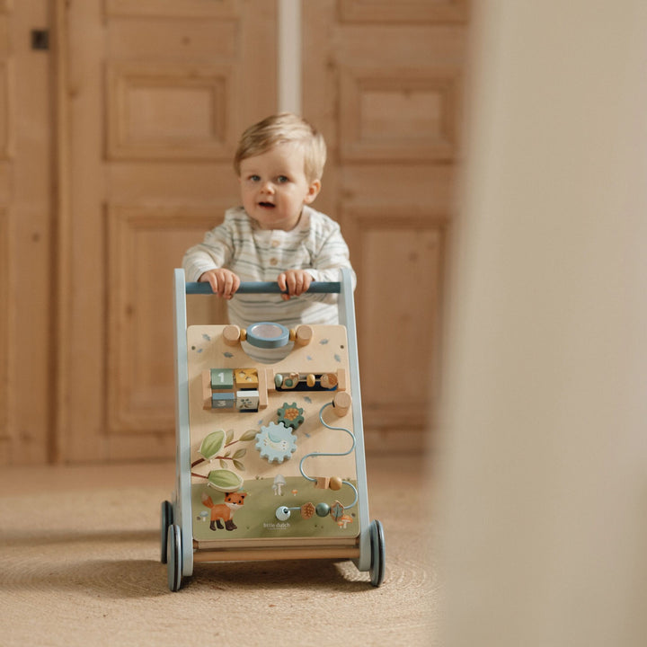 Little Dutch Multi-Activity Baby Walker – Forest Friends