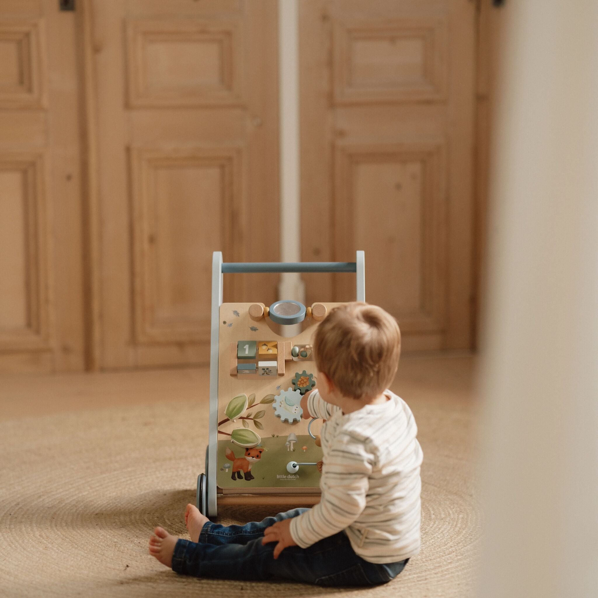 Little Dutch Multi-Activity Baby Walker – Forest Friends