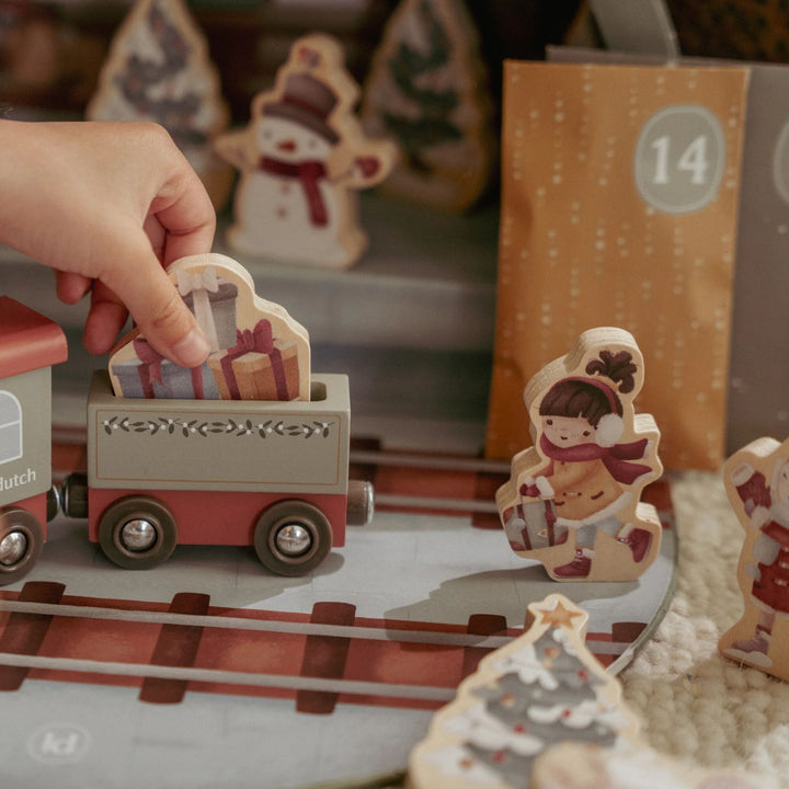 Little Dutch Christmas Advent Calendar Train
