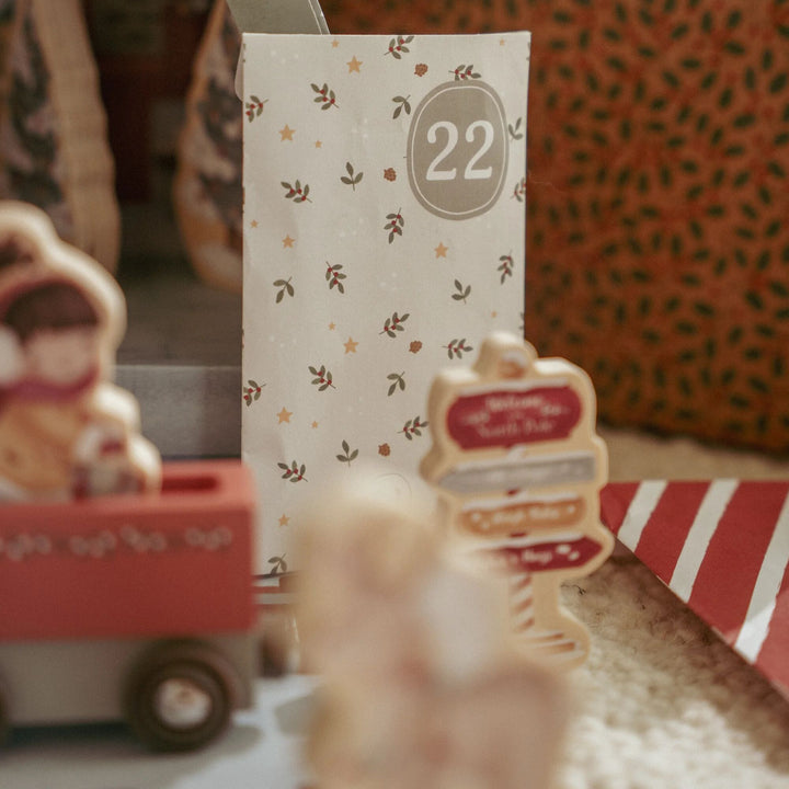 Little Dutch Christmas Advent Calendar Train