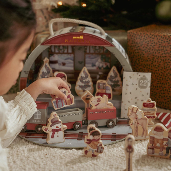 Little Dutch Christmas Advent Calendar Train