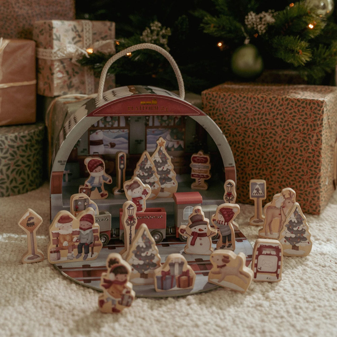 Little Dutch Christmas Advent Calendar Train