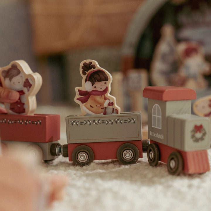 Little Dutch Christmas Advent Calendar Train