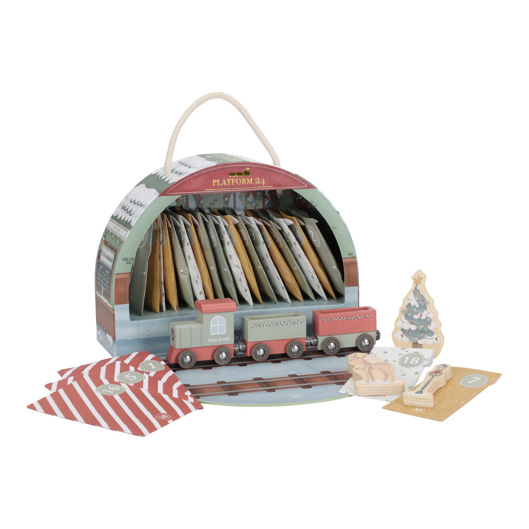 Little Dutch Christmas Advent Calendar Train